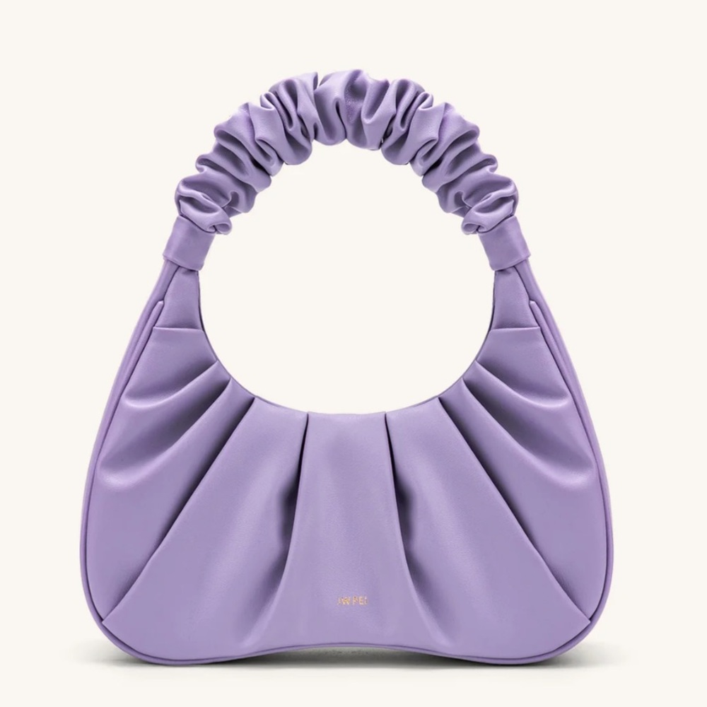 JW PEI Ganni ruched hobo handbag